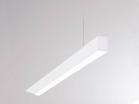 Molto Luce LOG OUT LED Pendelleuchte weiß mikroprisma L=870mm 20W warmweiß 
